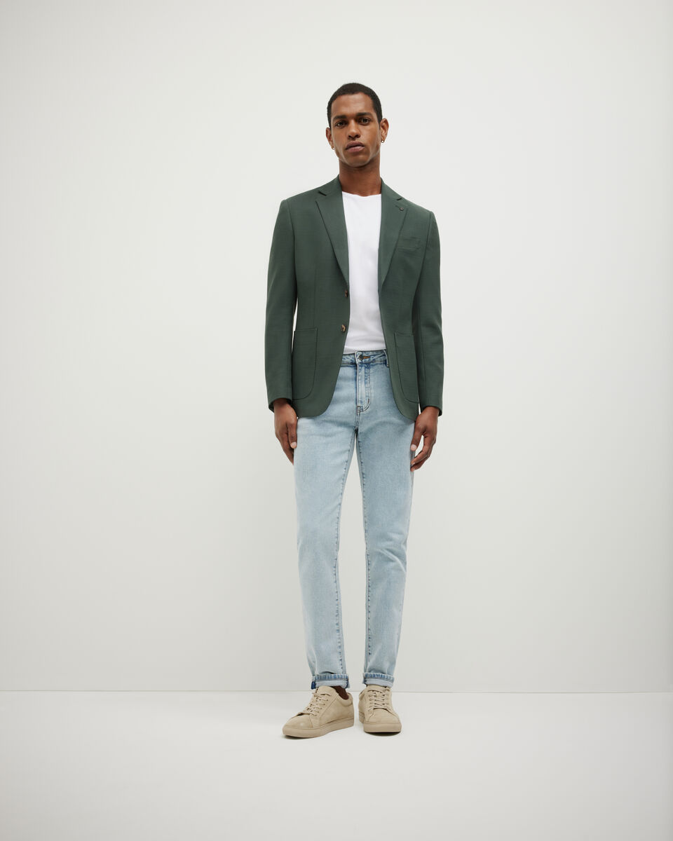 Slim Stretch Blazer, Pine Slim Stretch Blazer, Pine, hi-res